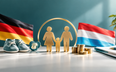 Kindererziehungszeiten in Deutschland und Babyjahre in Luxemburg